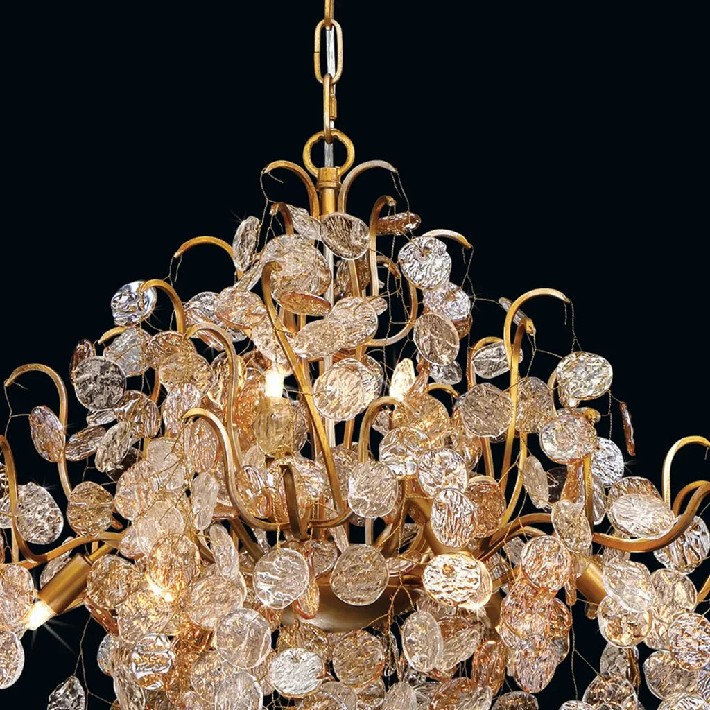 Campo Round Chandelier 11 Light 33"W-Manorlights