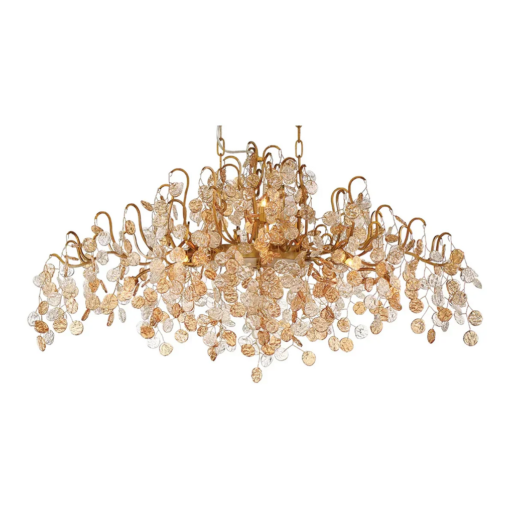 Campo Linear Chandelier 10 Light 45"W-Manorlights