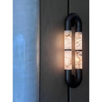 Alabaster Tube Wall Sconce-Wall Sconces-Manorlights