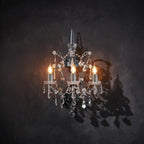 Crystal Sconce Natural-Flushmount-Manorlights