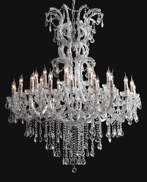 30 Lights Maria Theresa Chandelier 47'' Wide Large Crystal Chandelier for Wedding Hall-大吊灯-Manorlights