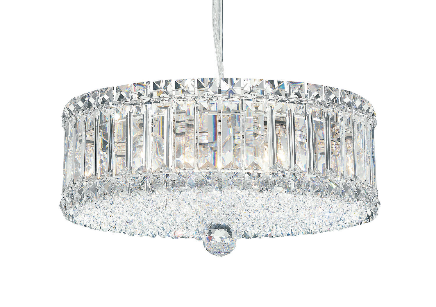Plaza Nine Light Pendant-Manorlights