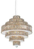 Plaza 25 Light Pendant-Manorlights