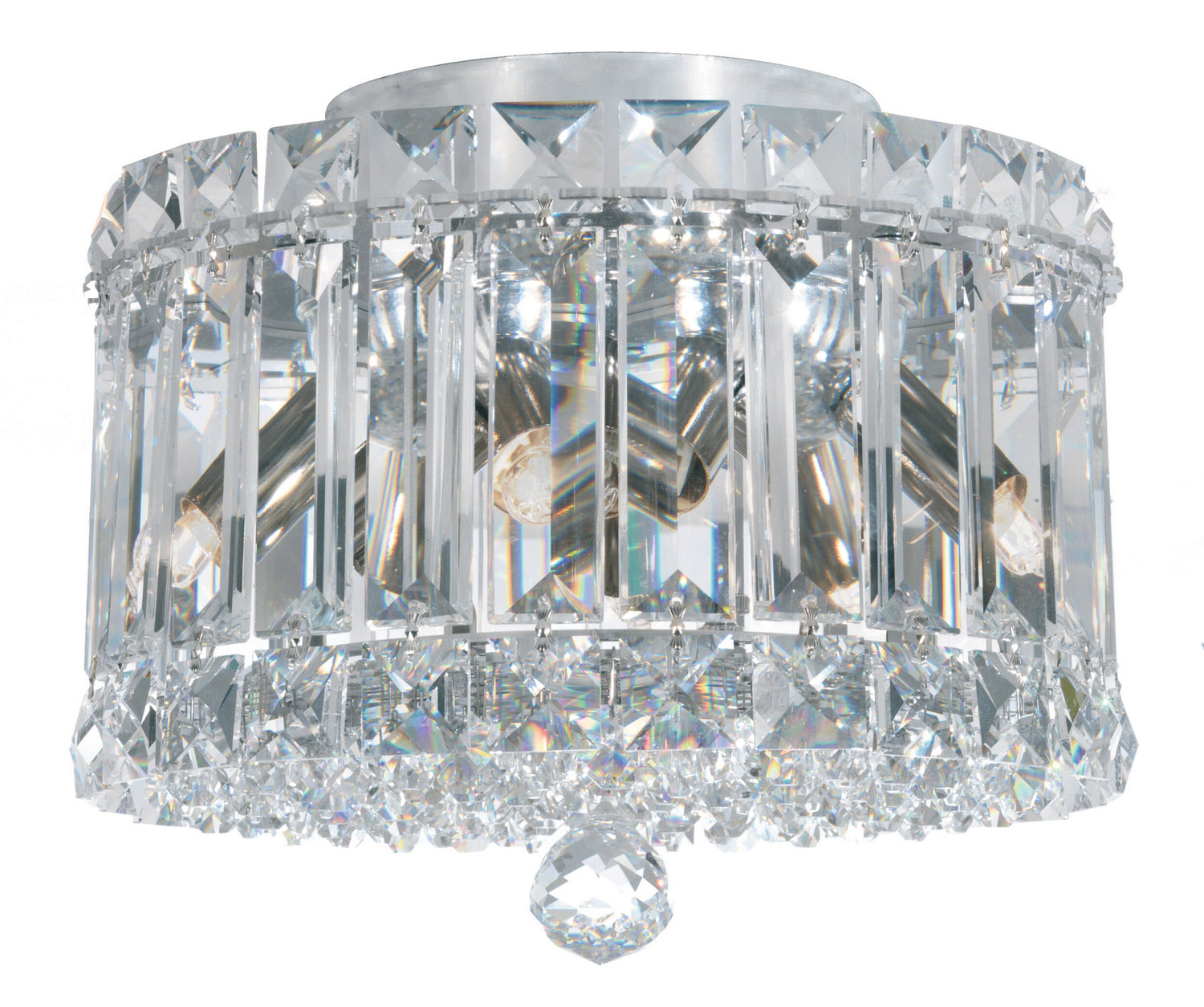 Plaza Four Light Flush Mount-Manorlights