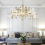 Zoe Modern K9 Crystal Chandelier - 10/12/15 Lights - Manorlights