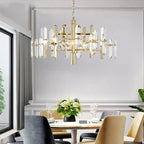 Zoe Modern K9 Crystal Chandelier - 10/12/15 Lights - Manorlights