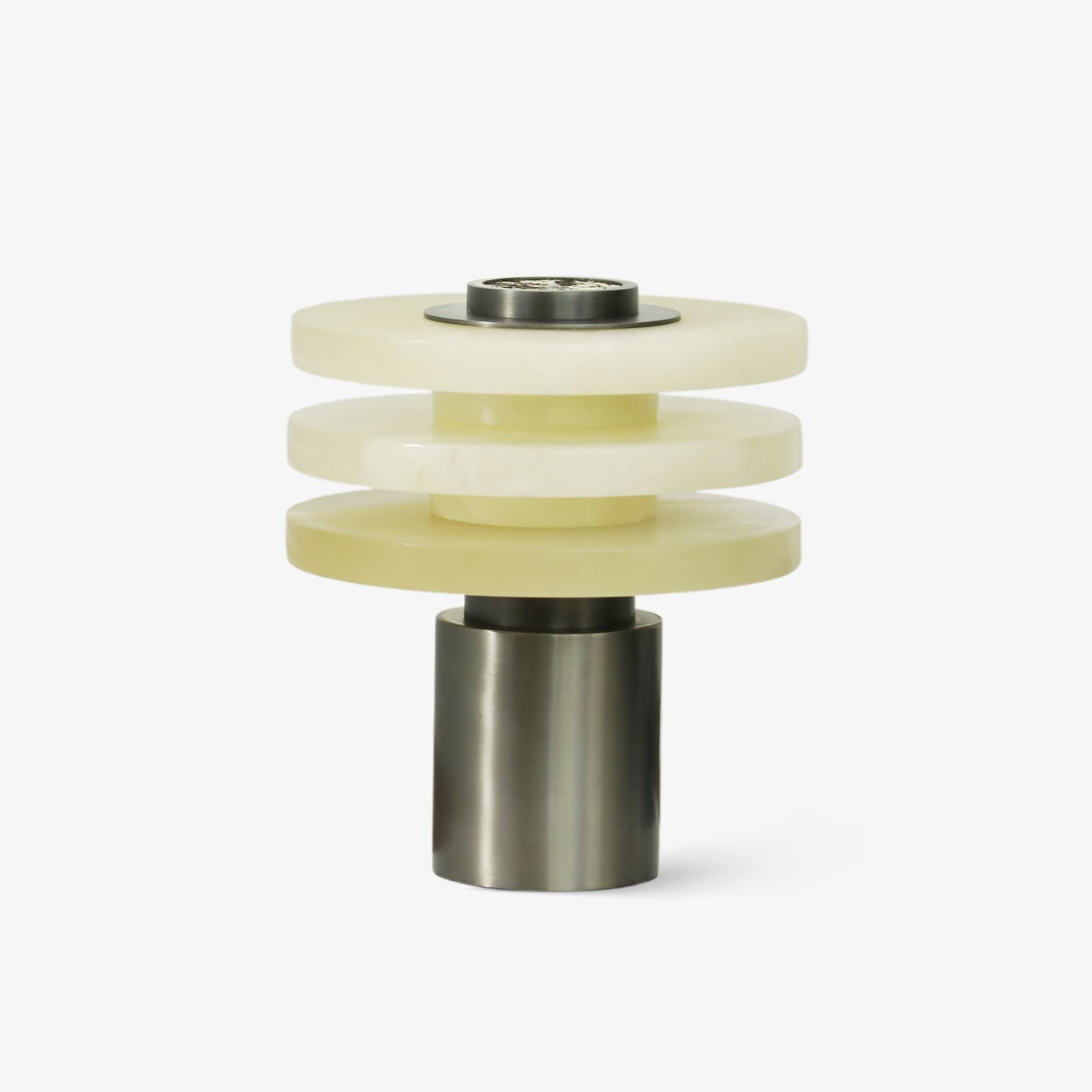 Tiered Obelisk Alabaster Table Lamp - Vakkerlight