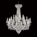 47 Inch Foyer Chandelier Lighting Elegant Big Chrome Chandelier-大吊灯-Manorlights