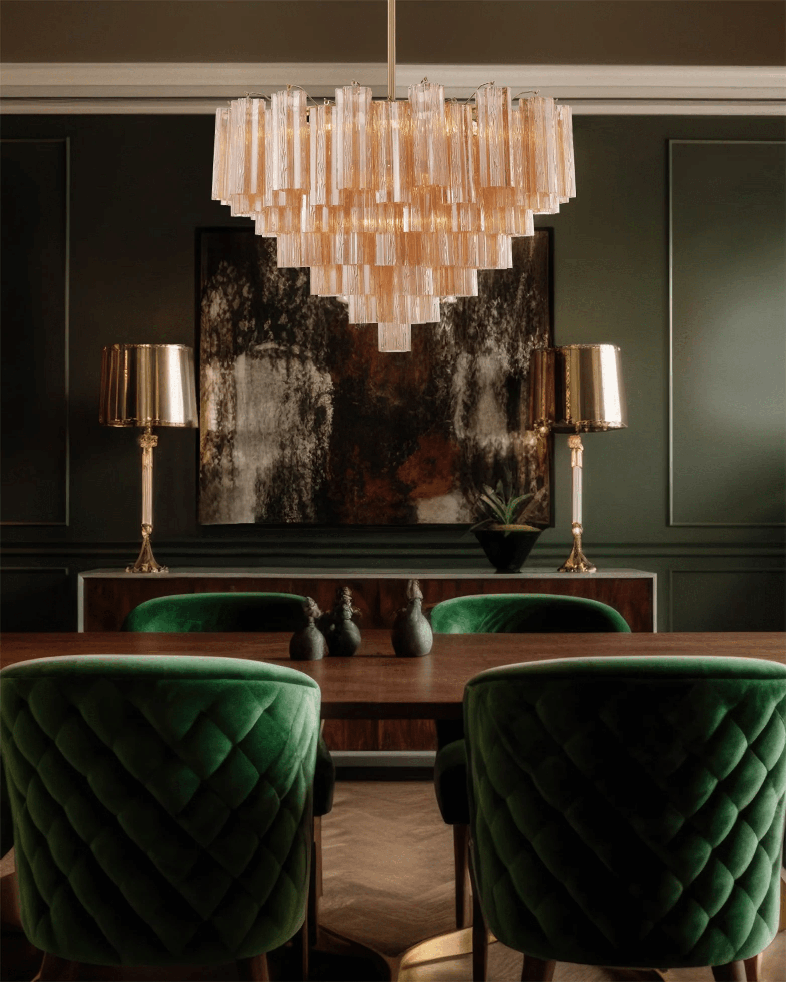 Modern Virella Murano Chandelier-Chandelier-Manorlights