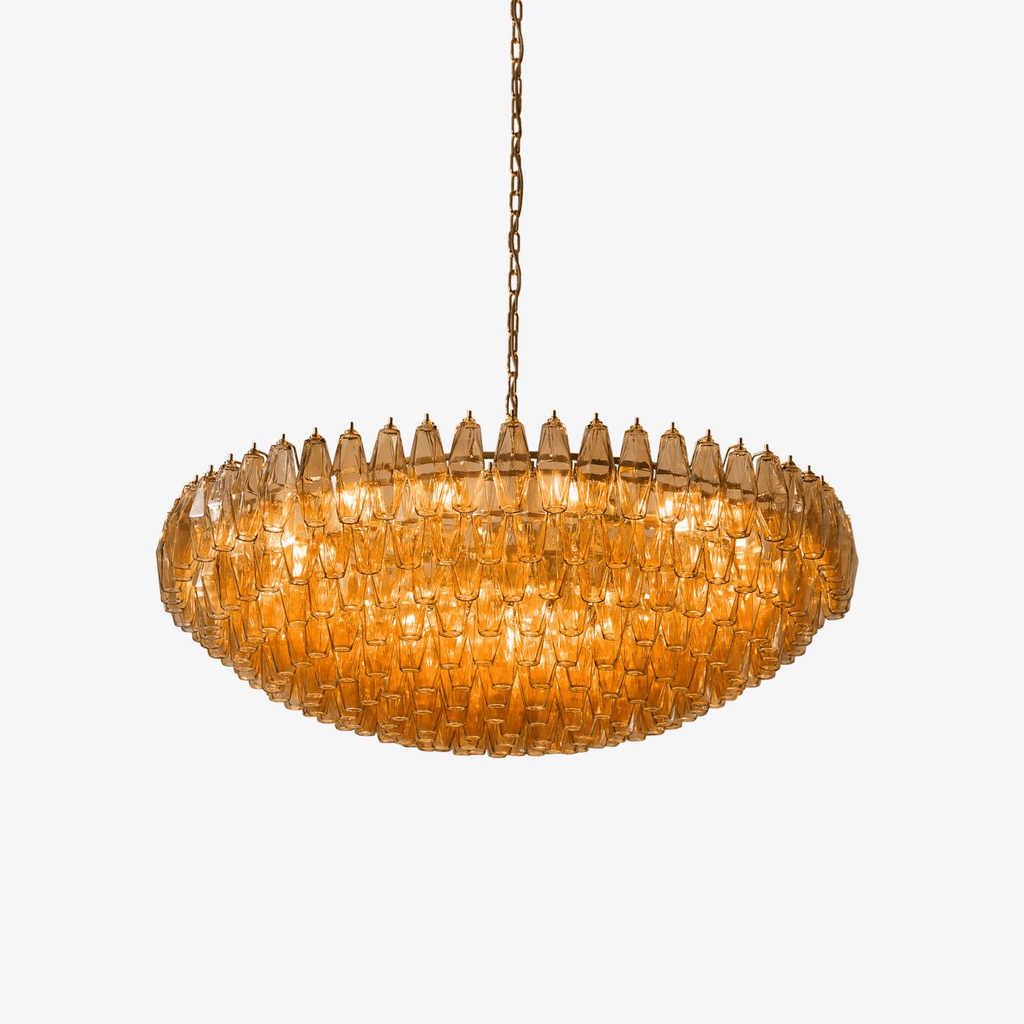 Premium Amber Sorrento Chandelier-Chandelier-Manorlights