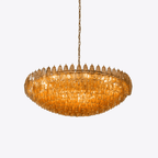 Premium Amber Sorrento Chandelier-Chandelier-Manorlights