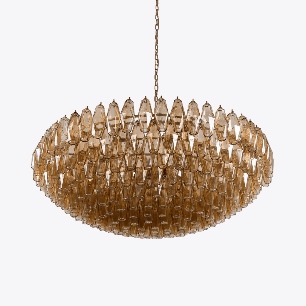 Premium Amber Sorrento Chandelier-Chandelier-Manorlights