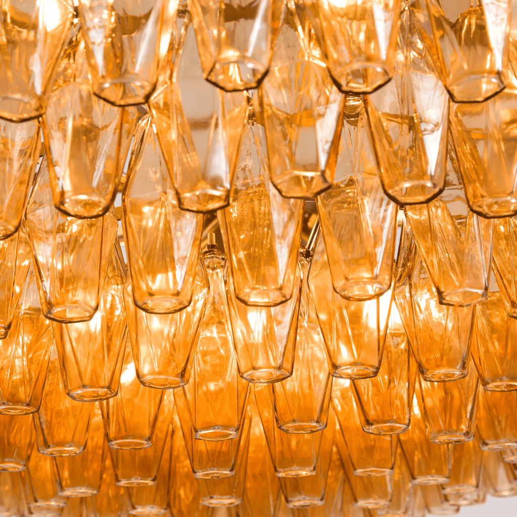 Premium Amber Sorrento Chandelier-Chandelier-Manorlights
