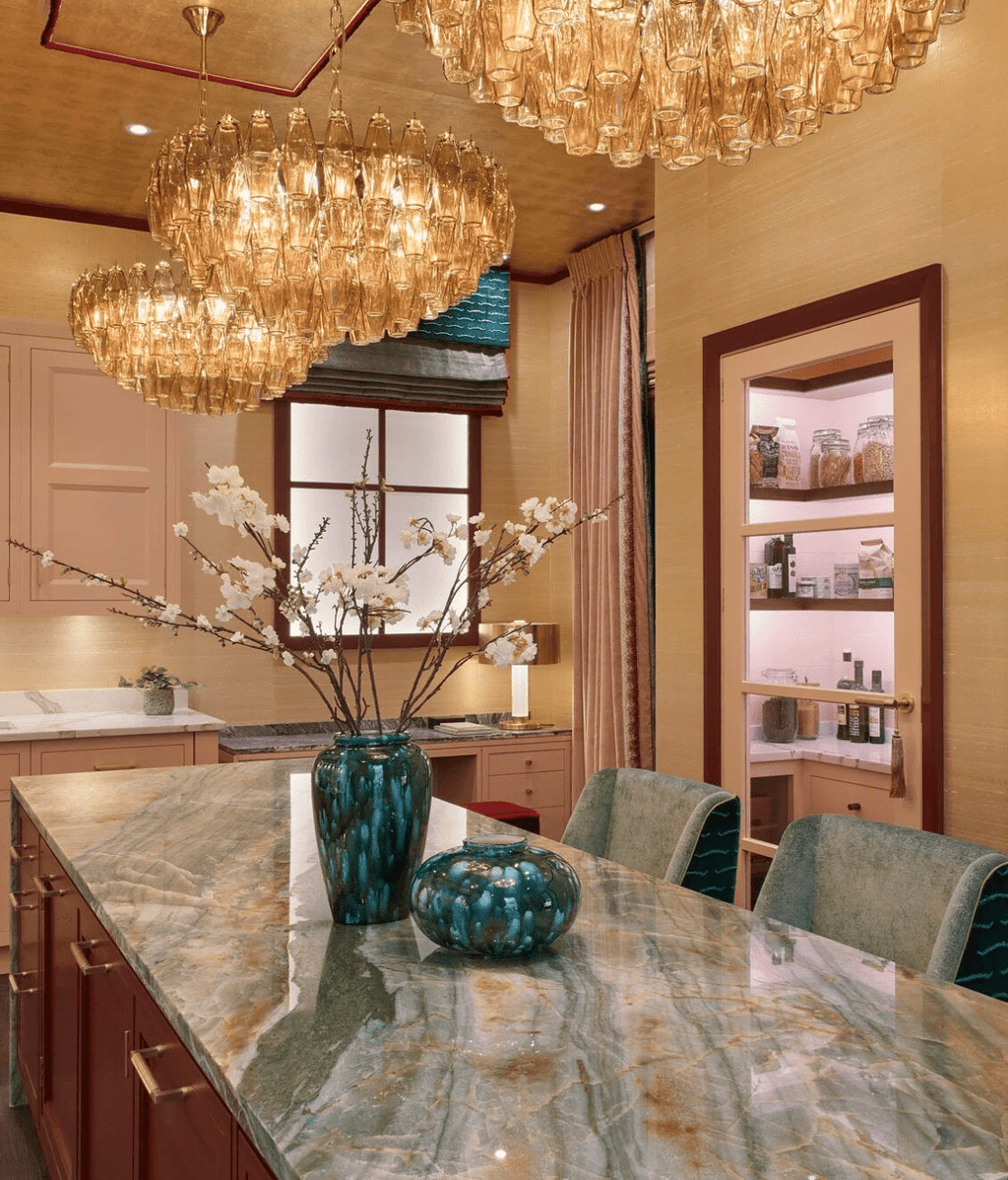 Premium Amber Sorrento Chandelier-Chandelier-Manorlights