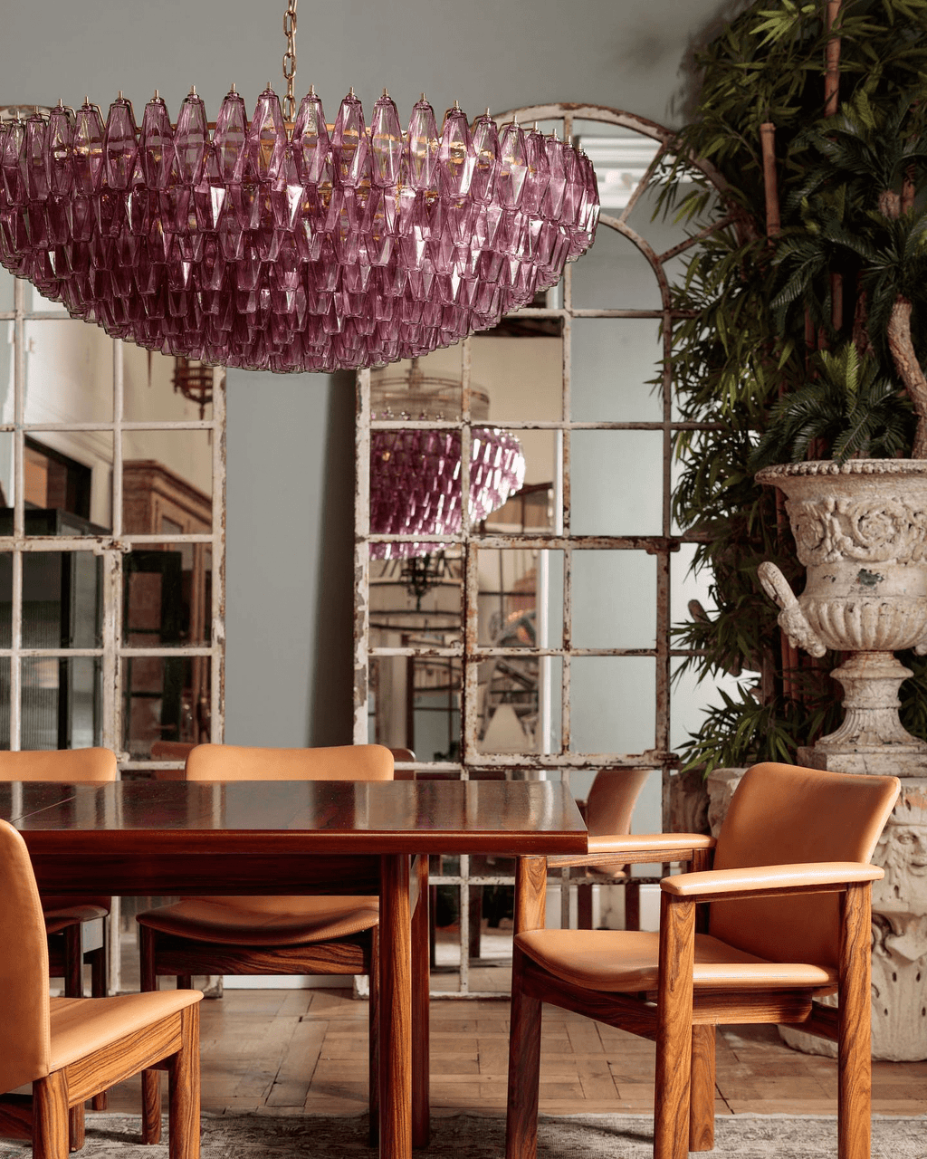 Premium Amber Sorrento Chandelier-Chandelier-Manorlights