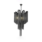 Stream Chain Chandelier-Chandelier-Manorlights