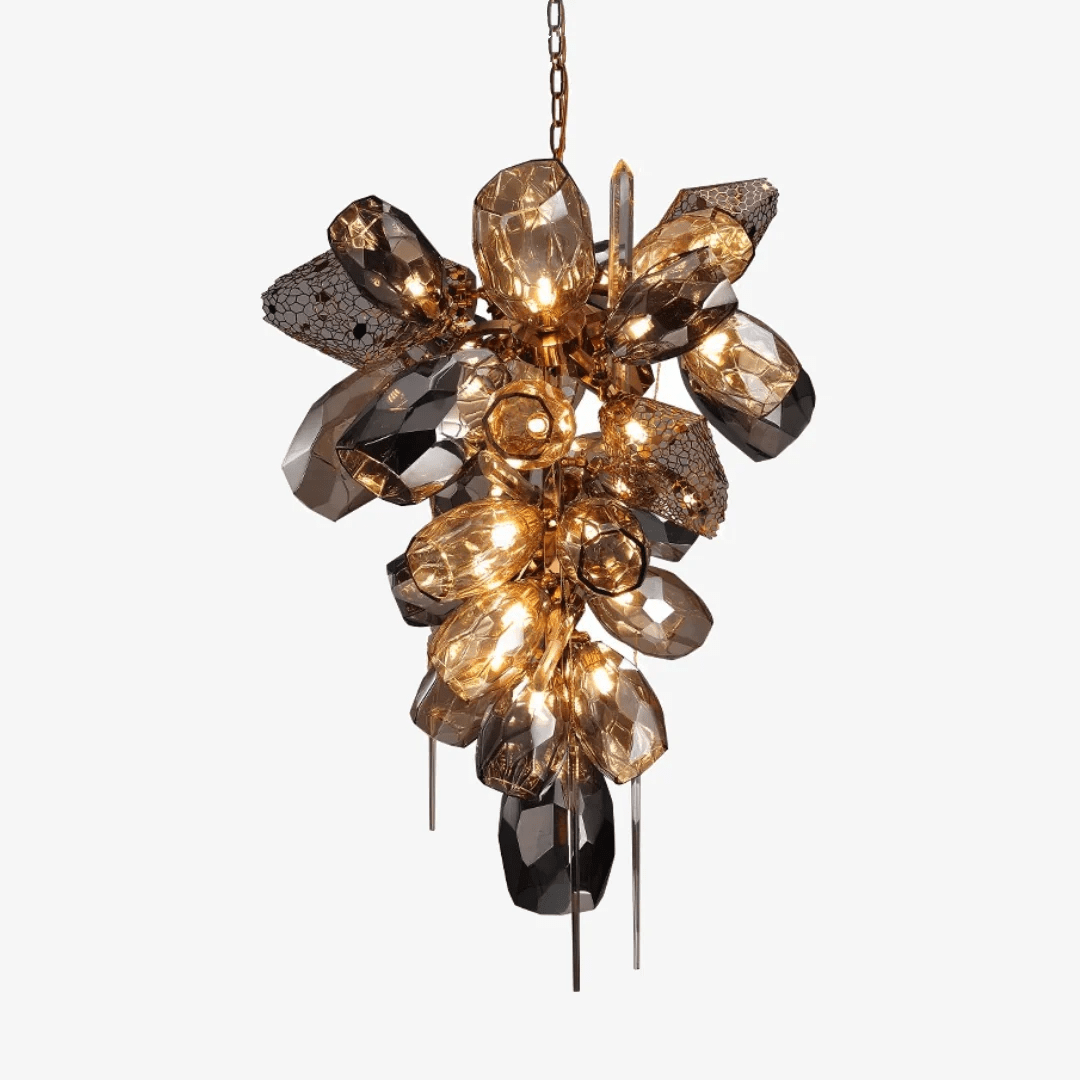 Premium Modern Art Glass Crystal Chandelier-Chandelier-Manorlights