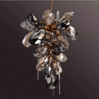 Premium Modern Art Glass Crystal Chandelier-Chandelier-Manorlights