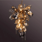 Premium Modern Art Glass Crystal Chandelier-Chandelier-Manorlights