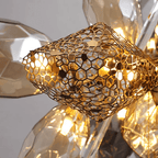 Premium Modern Art Glass Crystal Chandelier-Chandelier-Manorlights