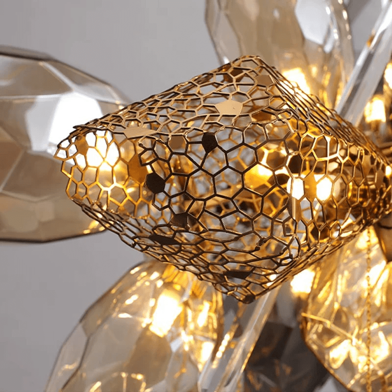 Premium Modern Art Glass Crystal Chandelier-Chandelier-Manorlights