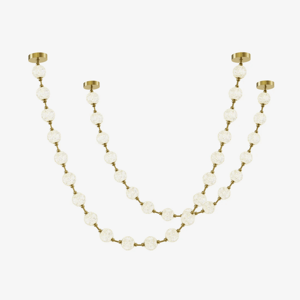 Strand Necklace Chandelier-Chandelier-Manorlights