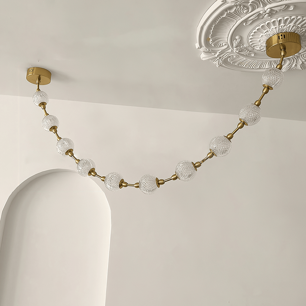 Strand Necklace Chandelier-Chandelier-Manorlights