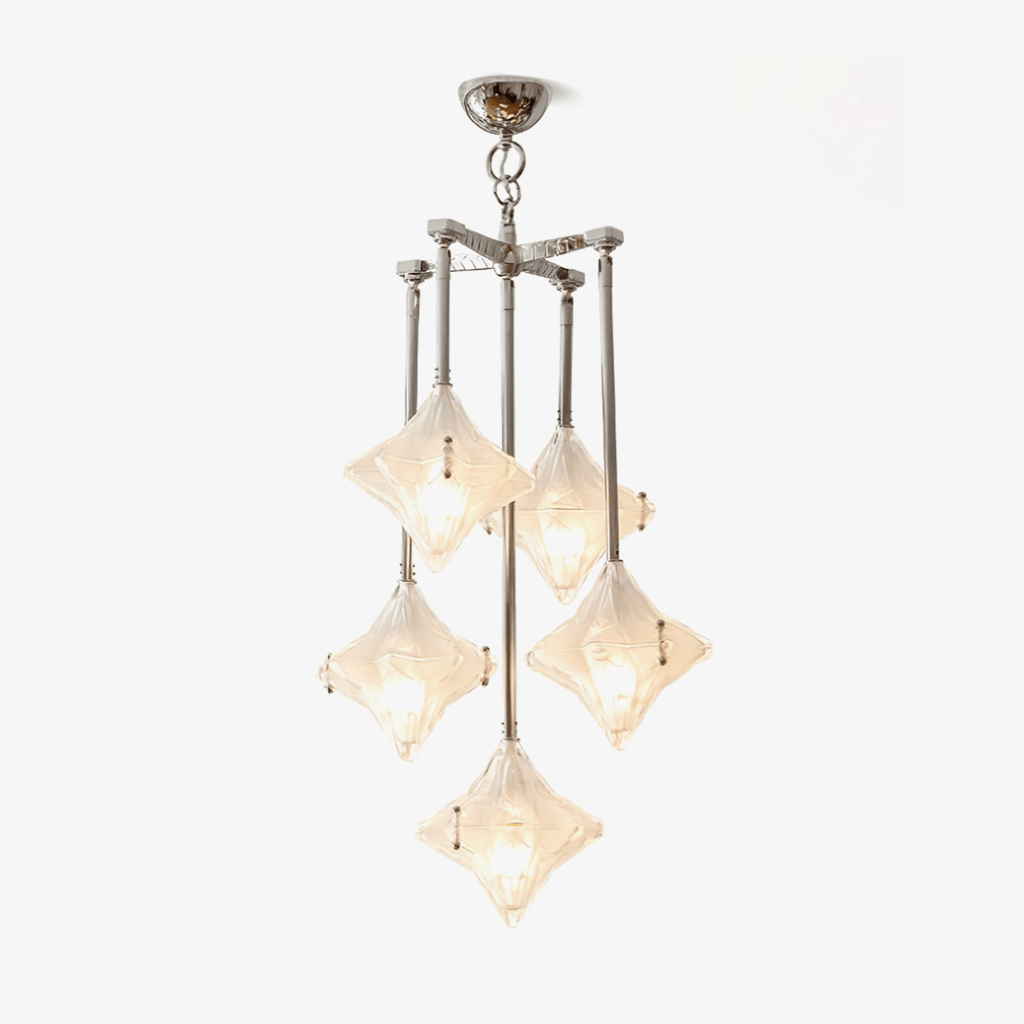 Elowen Long Prism Star Chandelier by Manor Lights