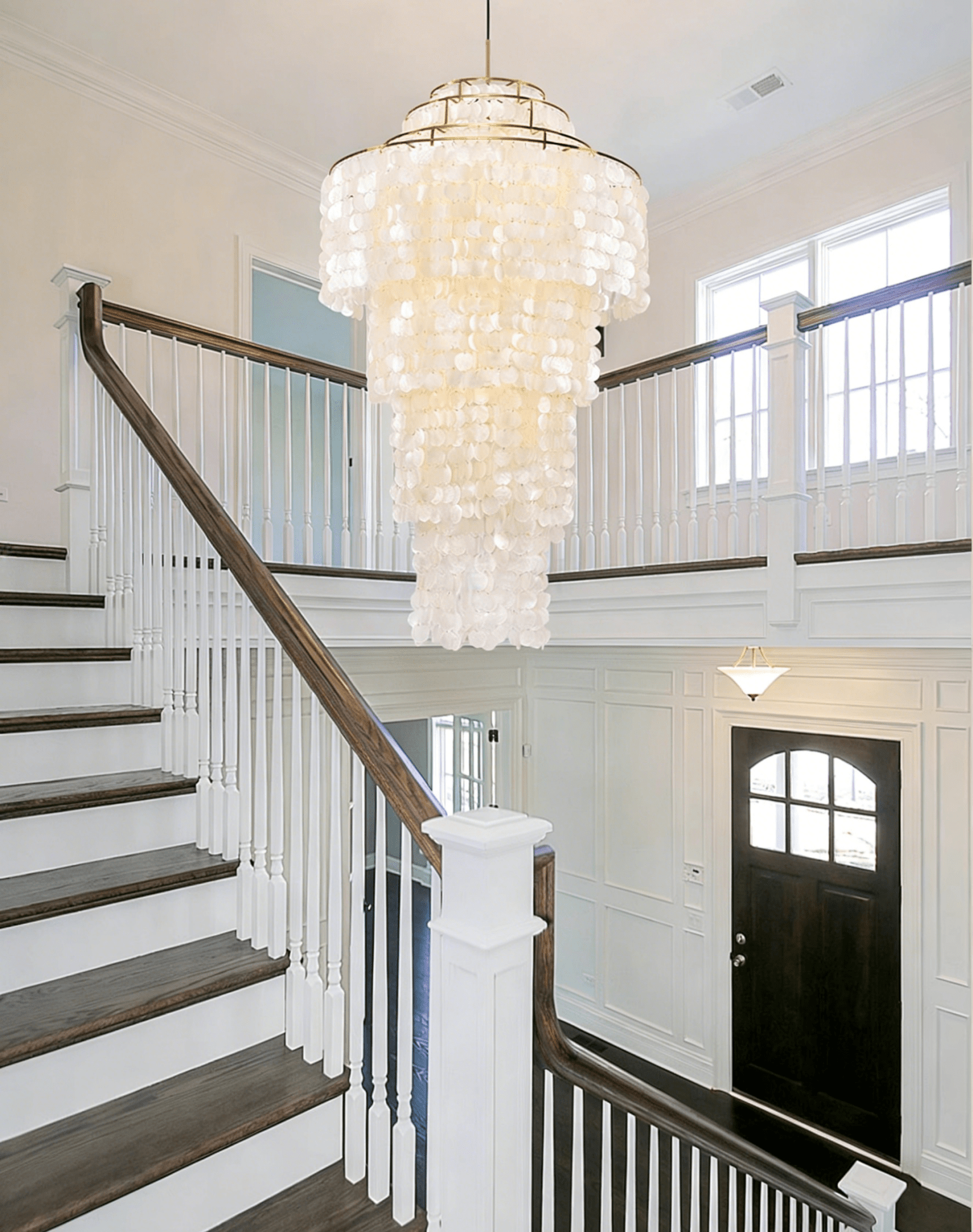 Modern Nerida Shell Chandelier-Chandelier-Manorlights
