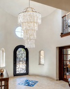 Modern Nerida Shell Chandelier-Chandelier-Manorlights
