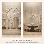 Nature Branch LED Chandelier-Chandelier-Manorlights