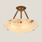 Calyra Alabaster Ceiling Light - Vakkerlight