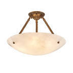 Calyra Alabaster Ceiling Light - Vakkerlight