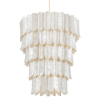 Cascara Shell Chandelier by Manor Lights