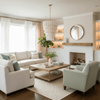 Cascara Shell Chandelier by Manor Lights