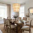 Cascara Shell Chandelier by Manor Lights