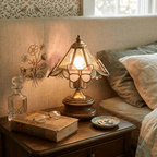 Butterfly Glow Tiffany Table Lamp - Vakkerlight