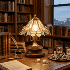 Butterfly Glow Tiffany Table Lamp - Vakkerlight