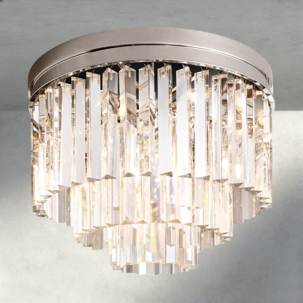 1920s Odeon Flushmount 20"-Flush Mount-Manorlights
