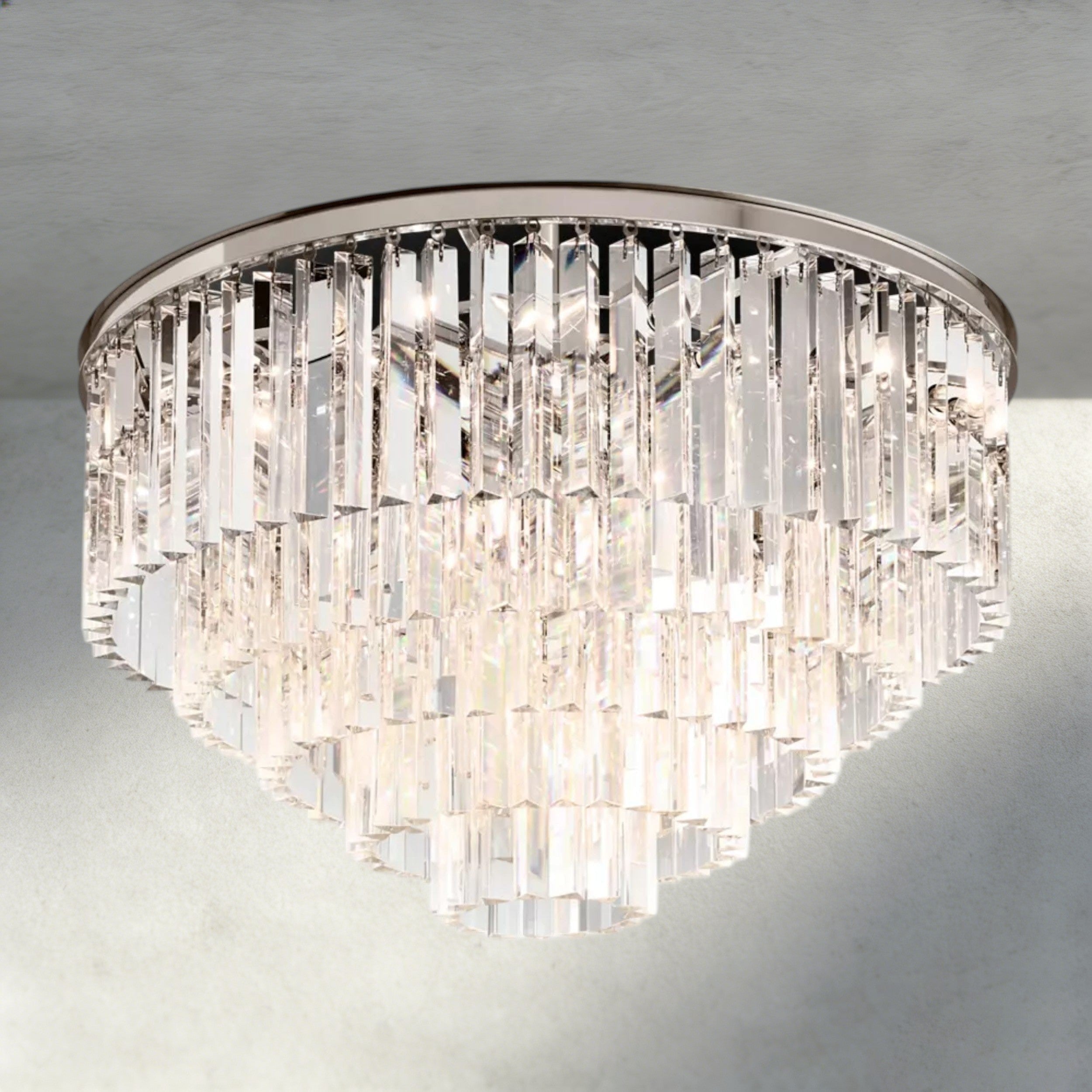 1920s Odeon Flushmount 20"-Flush Mount-Manorlights