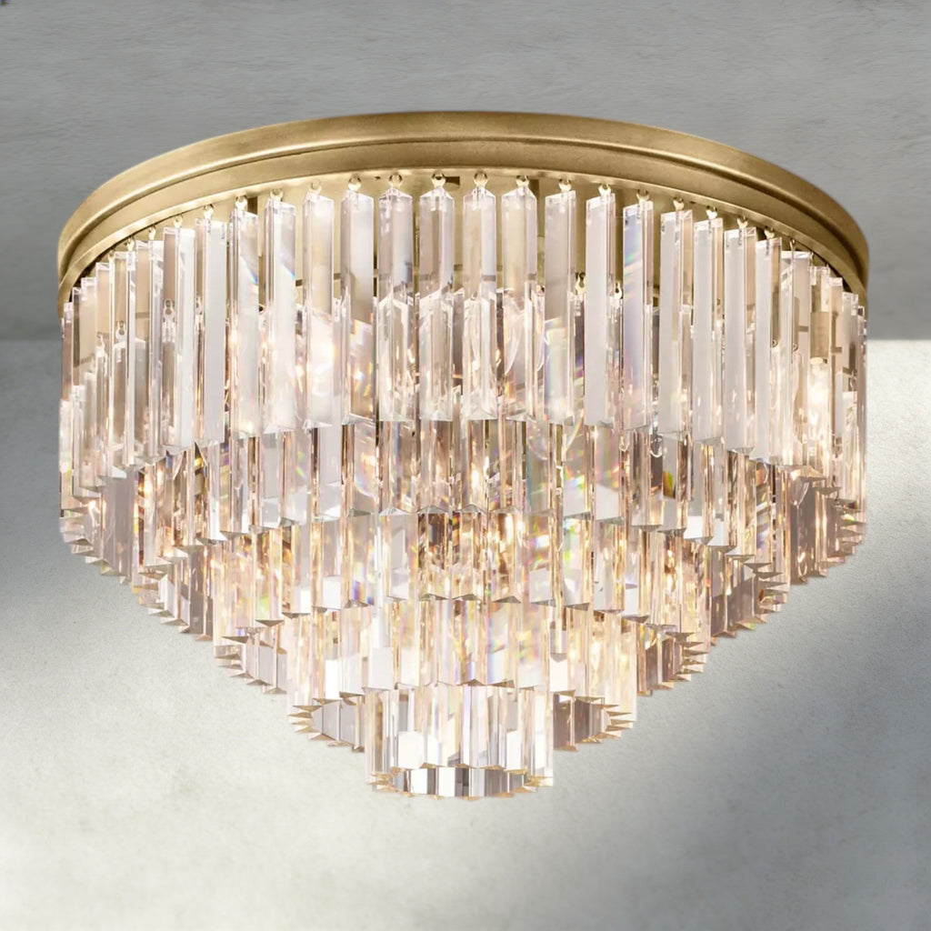 1920s Odeon Flushmount 20"-Flush Mount-Manorlights