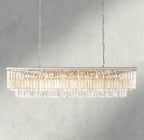 1920S Odeon Rectangular Chandelier 40", 49", 59"-chandelier-Manorlights
