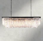 1920S Odeon Rectangular Chandelier 40", 49", 59"-chandelier-Manorlights