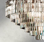 1920s Odeon Round Chandelier 20", 32", 44"-chandelier-Manorlights
