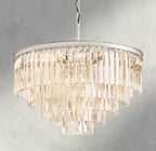 1920s Odeon Round Chandelier 20", 32", 44"-chandelier-Manorlights