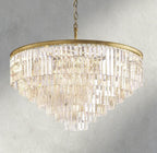 1920s Odeon Round Chandelier 20", 32", 44"-chandelier-Manorlights