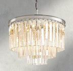 1920s Odeon Round Chandelier 20", 32", 44"-chandelier-Manorlights