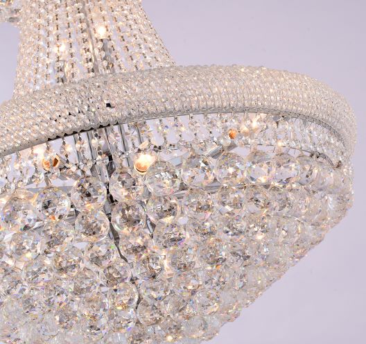42X65 Inch 45 Lights French Empire K9 Crystal Chandelier-大吊灯-Manorlights