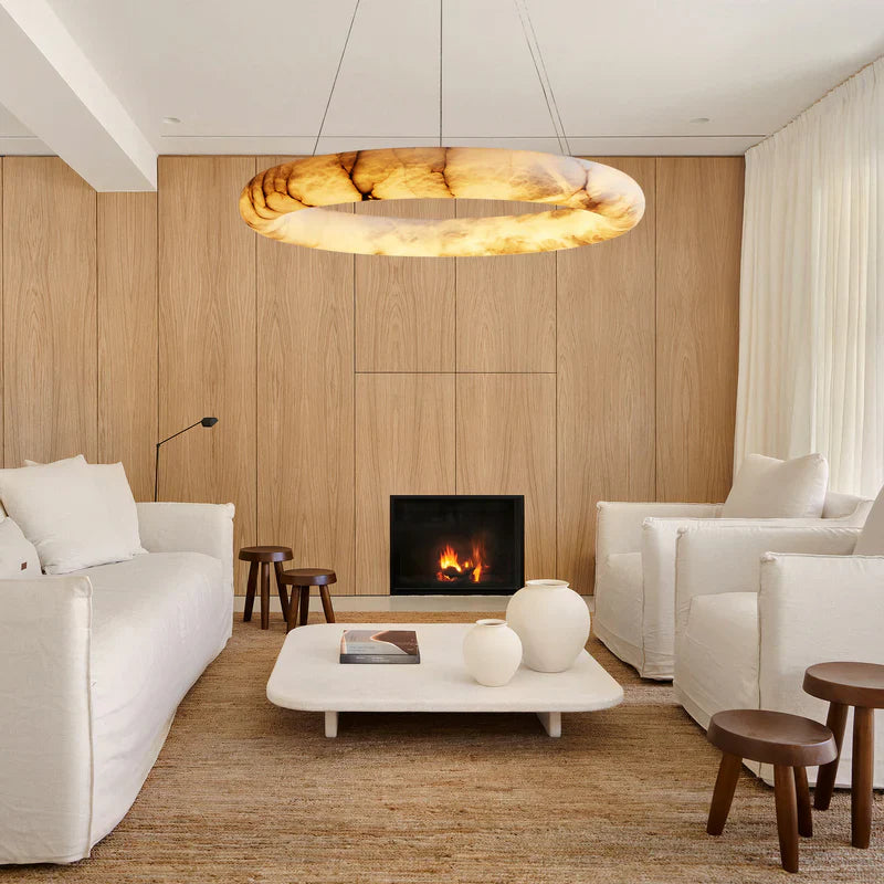 Halima Halo Chandelier-Manorlights