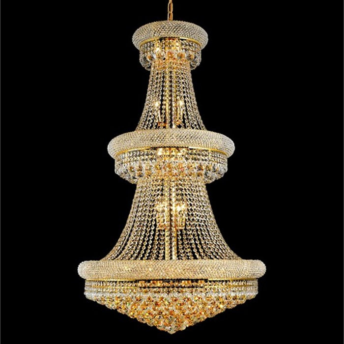 30X50 Inch 32 Lights French Empire K9 Crystal Chandelier-大吊灯-Manorlights